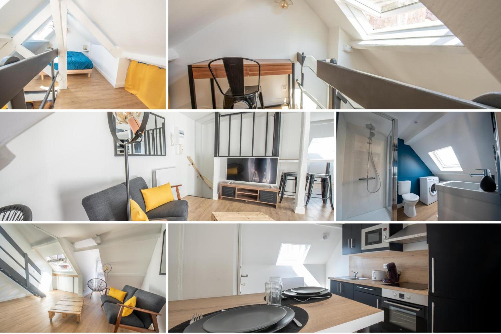 Au Nouveau Boulonnais - 4 Appartements Charmants Pour Couples, Familles Et Groupe D'Amis, Vieille Ville Et Centre Ville De Boulogne Sur Mer Zewnętrze zdjęcie